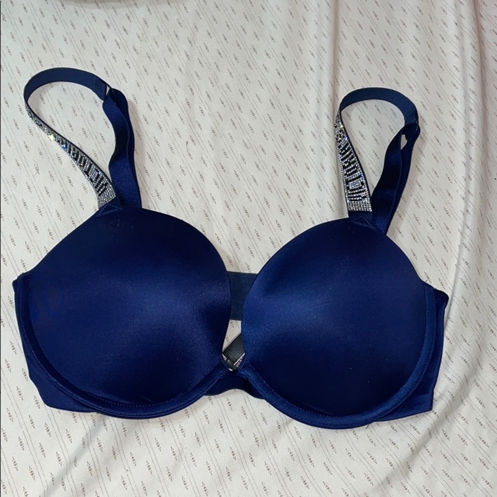 COPY - Bombshell Add-2-cups Lace Shine Strap Push…